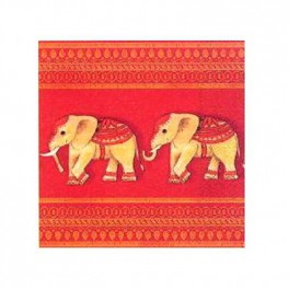 Serviette éléphants