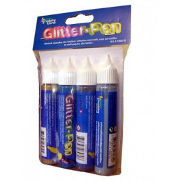 Glitter-pen set de 4