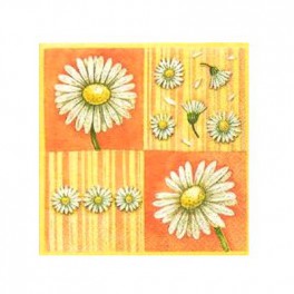 Serviette Marguerites