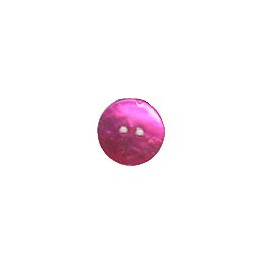 6 Boutons ronds 20mm couleur fushia