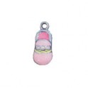 Pendentif chausson rose