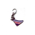 Pendentif bikini bas rose