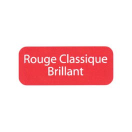 Rouge classique brillant