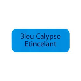 Bleu calypso étincelant