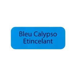 Bleu calypso étincelant