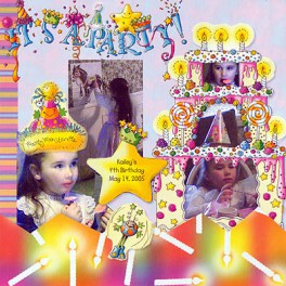 Kit scrapbooking anniversaire enfant  Kit scrapbooking pour enfants  Idée de