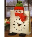 Kit horloge bonhomme de neige