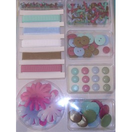 Assortiment Scrapbooking Flea Market