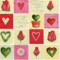 Serviette Love puzzle